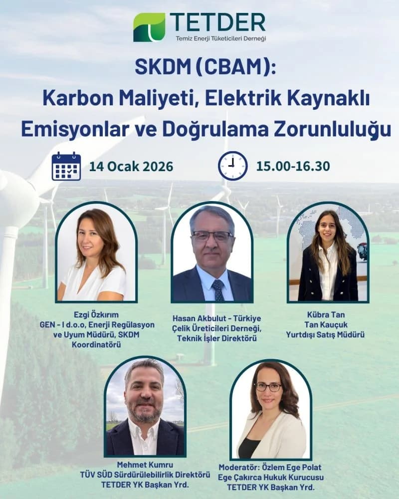 Karbon Maliyeti, Elektrik Kaynaklı Emisyonlar ve Doğrulama Zorunluluğu
